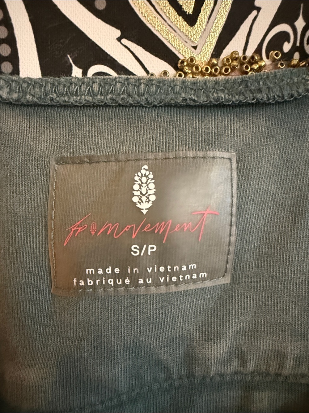 FP Movement by Free People Washed Olive Green Utility Romper - Picture 2 of 5